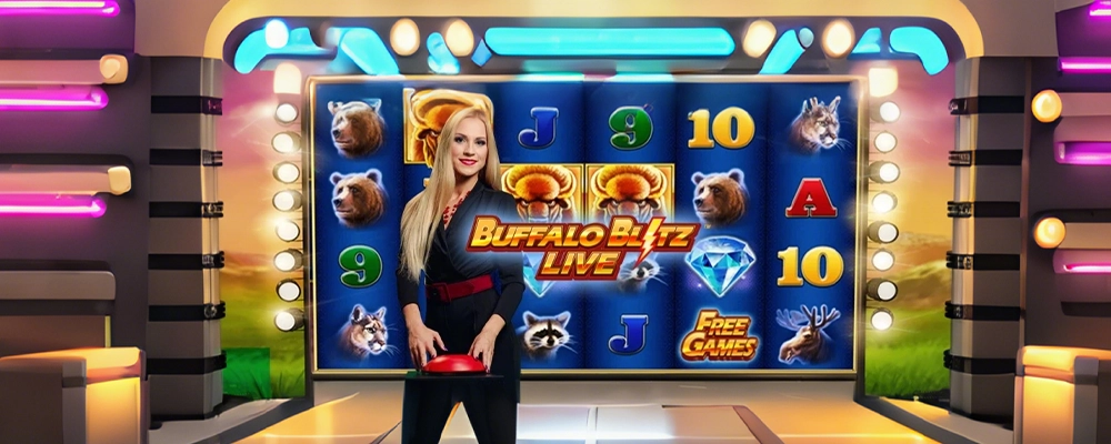 55bet Caça-níqueis Buffalo Blitz ao Vivo